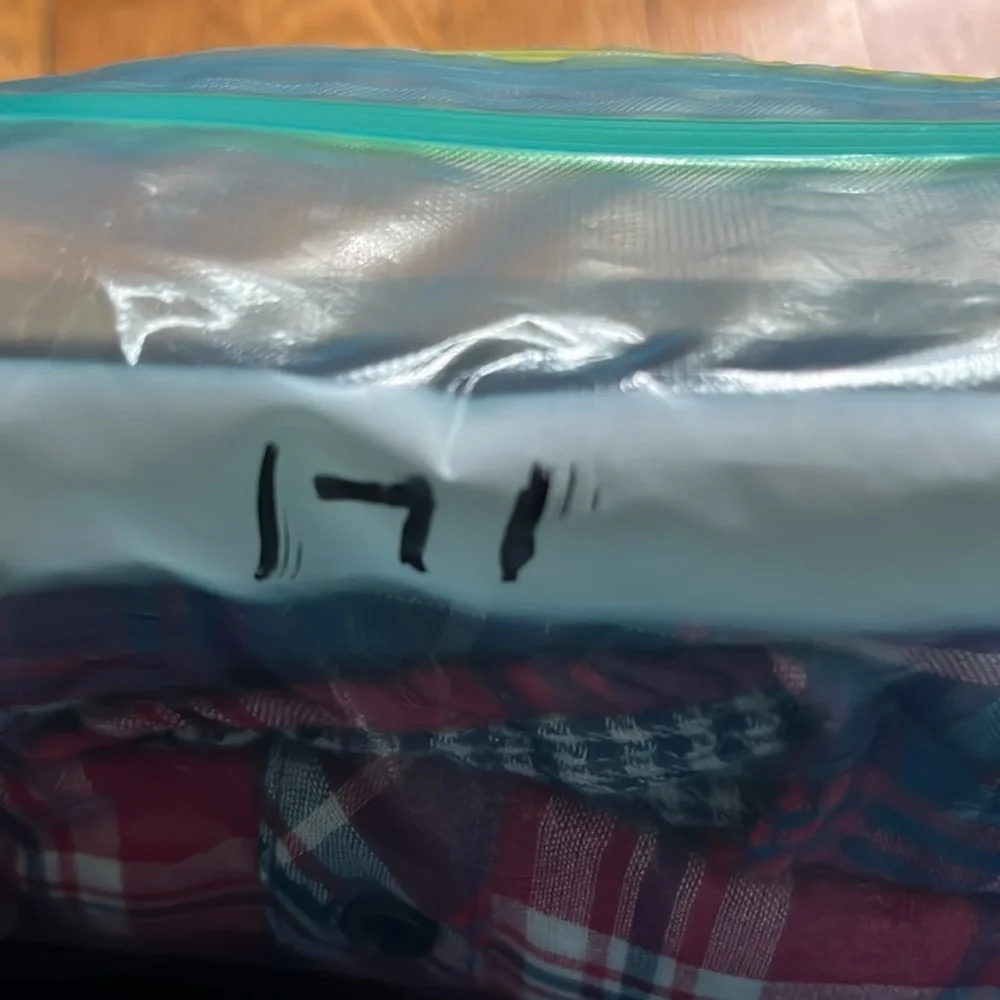 Rails Kendra Plaid Button Down Shirt Blue Red White XS - Picture 9 of 9